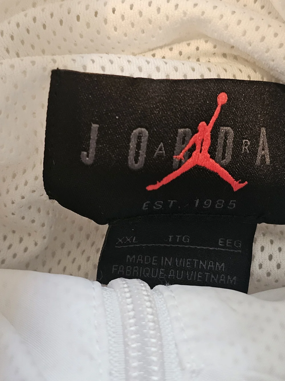 Jordan lightweight white